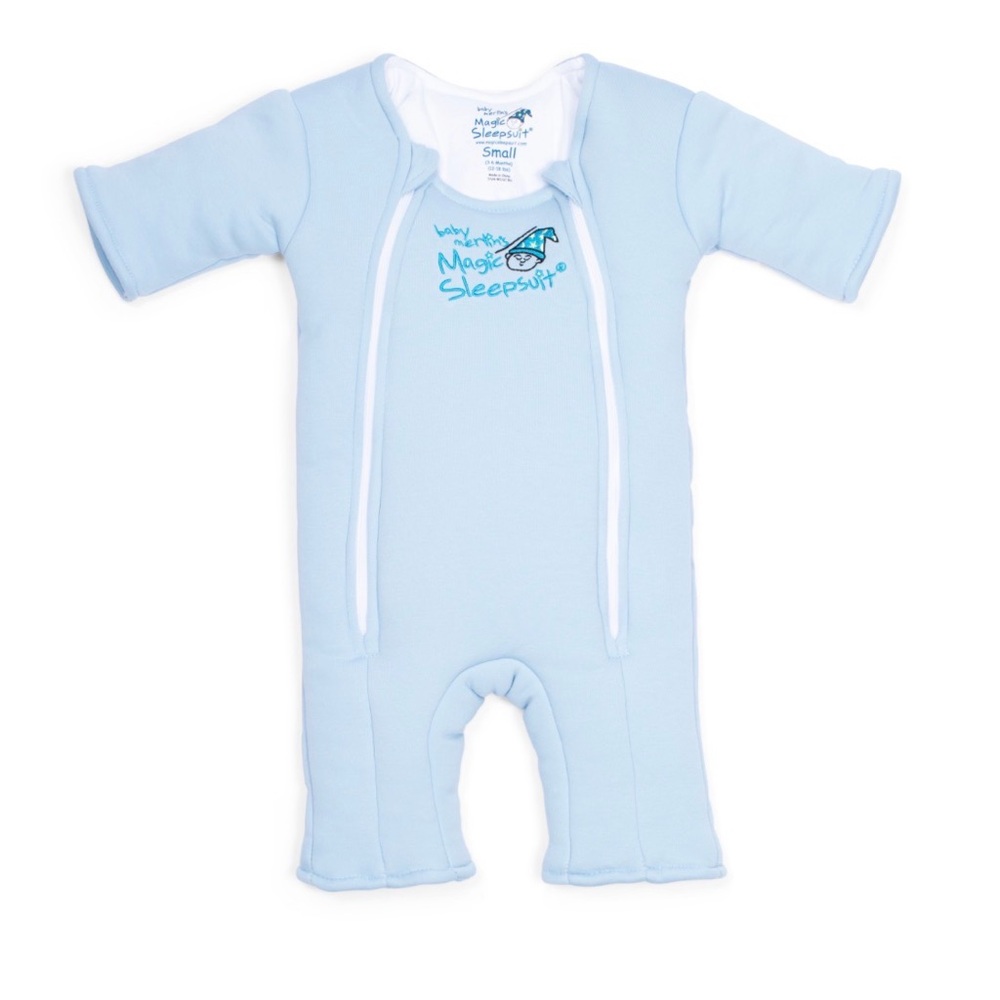 Blue Baby Merlin Sleepsuit